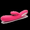 SVAKOM - ADONIS RABBIT PLUM RED VIBRATOR -