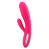 SVAKOM - ADONIS RABBIT PLUM RED VIBRATOR -