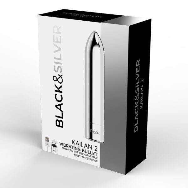 BLACK&SILVER KAILAN 2 SILVER BULLET VIBR. -