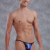 DOREANSE ROYAL BLUE MEN'S THONG - S -