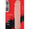 REALSTUFF FLESH 9INCH VIBRATOR -