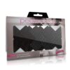 X PEEKABOO PASTIES CLASSIC BLACK -