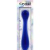 CRYSTAL BLUE GLASS PLEASURE WAND -