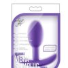 LUXE PURPLE WEARABLE VIBRA SLIM PLUG S -