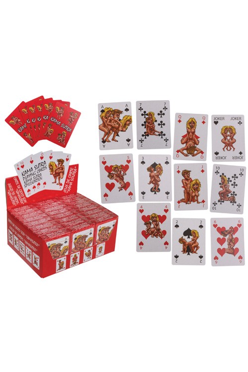 KAMA SUTRA COMIC PLAYING CARDS -