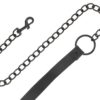 DARKNESS BLACK COLLAR W. LEASH -