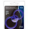 VS4 COCK RING SET INDIGO -