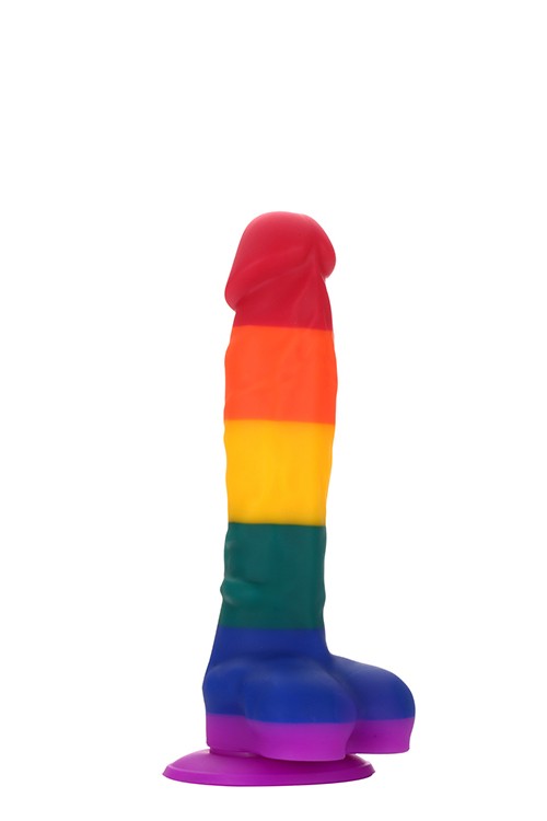 COLOURFUL LOVE DILDO 17,5CM -