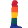 COLOURFUL LOVE DILDO 20CM -