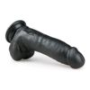 E.T. REALISTIC DILDO 20CM BLACK -