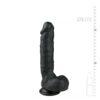 E.T. REALISTIC DILDO 22,5CM BLACK -