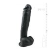 E.T. REALISTIC DILDO 26,5CM BLACK -