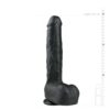 E.T. REALISTIC DILDO 29,5CM BLACK -