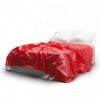 E.T RED VINYL SHEET 200X230CM -