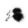 E.T. ADJUSTABLE NIPPLE CLAMPS W. FEATHER -