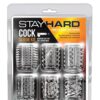 STAY HARD COCK SLEEVE KIT CLEAR -