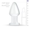 GILDO - GLASS BUTTPLUG 25 -