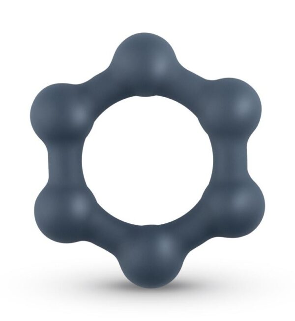 HEXAGON COCKRING W. STEEL BALLS -