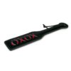 E.T. XO XO BLACK LEATHER PADDLE -