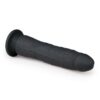 E.T. SUCTION CUP REALISTIC DILDO BLACK -