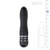 E.T. LOVE DIAMOND BLACK VIBRATOR 086B -