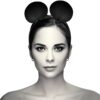 COQUETTE MOUSE EARS HEAD BAND -