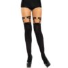 LEG AVENUE DUAL STRAP GARTERS O/S -