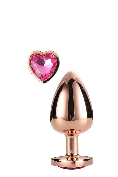 LOVE PLUG ROSE GOLD M -