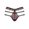 OBSESSIVE - MEGIES PANTIES BLACK L/XL -