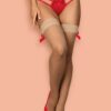 OBSESSIVE - S808 STOCKINGS BEIGE S/M -