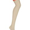 OBSESSIVE - 838-STO-3 STOCKINGS RED S/M -