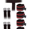 GP CROSSED STRAP RESTRAINTS W. CUFFS -