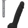 REAL LOVE BLACK 7INCH DILDO -