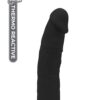 REAL LOVE BLACK 6INCH DILDO -