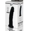 REAL LOVE BLACK 7.5INCH DILDO -