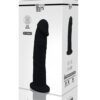 REAL LOVE BLACK 9INCH DILDO -