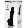 REAL LOVE BLACK 8.5INCH DILDO -