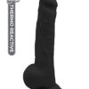 REAL LOVE BLACK 9.5INCH DILDO -