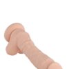 DUAL DENSITY SILICONE 7.5INCH DILDO -