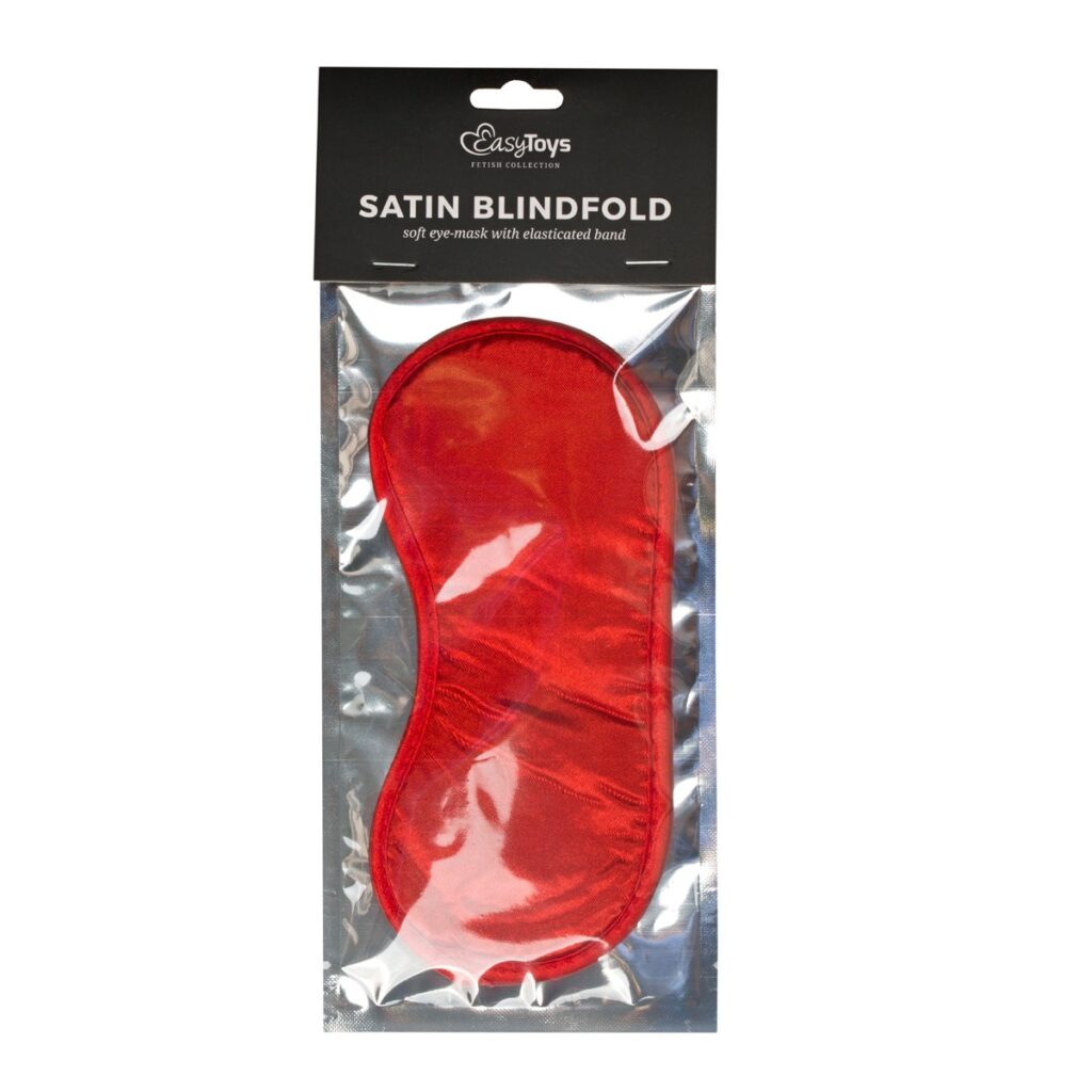 E.T. RED SATIN EYE MASK -