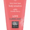 LOVE LUB. EDIBLE - ACEROLA CHERRY 75ML -