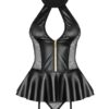 OBSESSIVE - 859-COR-1 CORSET & THONG S/M -