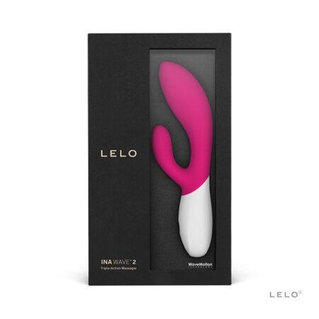 LELO - INA WAVE 2 CERISE VIBRATOR -