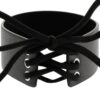 COQUETTE CHOCKER WIDE - VEGAN LEATHER -