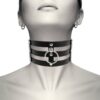 COQUETTE CHOKER FETISH - VEGAN LEATHER -