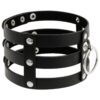 COQUETTE CHOKER FETISH - VEGAN LEATHER -