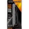 STAY HARD BLACK DOUBLE LOOP COCK RING -