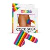 RAINBOW HUGGIE COCK SOCK -