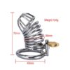 SNAKE METAL COCK CAGE -