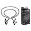 STEAMY SHADES ADJ. DOUBLE CHAIN NIPPLE CLAMPS -